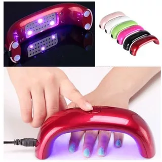 UV GEL LAMP Gel polish lamp lampu pengering kutek gel 9W Mini Lamp LED 9 Watt Curing lampu UV nail