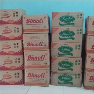 Minyak Goreng Bimoli / Sania / Fortune / Tropical / Sunco / Kunci Mas / Filma ukuran 1 Liter / 1,8 Liter / 2 Liter (1 Dus)