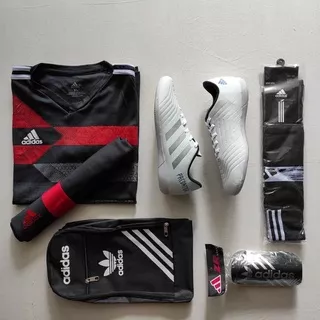 Paket Sepatu Futsal Adidas X Merah Hitam V Tosca Predator Quersa Komplit Sepatu Futsal Adidas Paket Komplit Olahraga Pria Bola Termurah Terbaru Terlaris Diskon Promo Bisa COD Bayar Ditempat Berkualitas