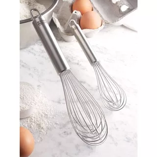 Whisk Pengocok Telur Manual / Pengaduk Adonan Kue / Hand Mixer Egg Whisk Stainless Steel