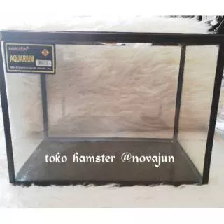 Kandang hewan/aquarium hamster kosongan ukuran S (Gosend)