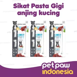 Sikat Pasta Gigi Anjing Kucing Hewan Beef Flavor/ Pet Dental Care