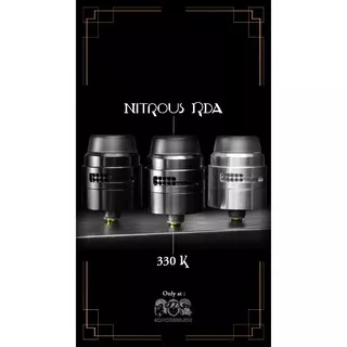 Nitrous RDA 22mm Single Authentic By Damn Vape X Sarang Vape