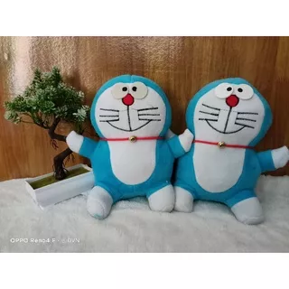 BONEKA DORAEMON SIZE S (ukuran 25) / AGEN BONEKA DORAEMON TERMURAH SNI