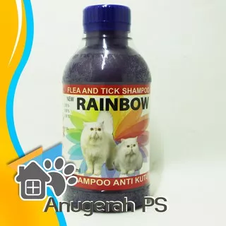Shampo Anti Kutu Untuk Kucing - Rainbow Cat 250 ml