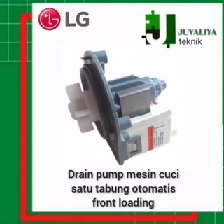 Dinamo drain pump mesin cuci otomatis LG satu tabung front loading bukaan depan