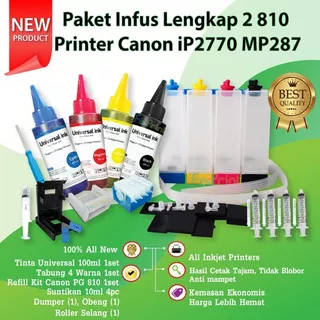 Paket Infus Printer Canon MG2570s TR4570s TS3170s Cartridge 745s 746s FPTS220