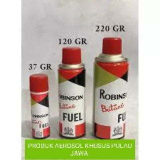 Gas Robinson isi ulang korek gas refill 37gr - 220gr butane fuel