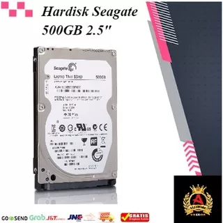 Hardisk Seagate 500GB 2.5 New/ Baru. Garansi 1 tahun. Hdd 2.5 inch notebook 500 GB slim sata