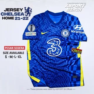 JERSEY BOLA CHELSEA HOME NEW 2021 2022 SOCCER JERSEY GRADE ORI IMPORT