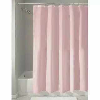 Tirai kamar mandi yenlihco pink / tirai curtain