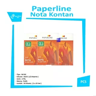 PAPERLINE - Nota K2 - Nota Kontan 2 Rangkap - PCS