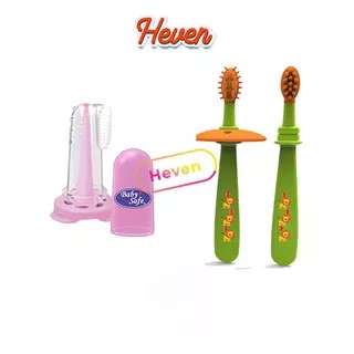 Baby Safe Finger Tootbrush dan Gum Massager TB002 / Gum Massage & Toothbrush TB003