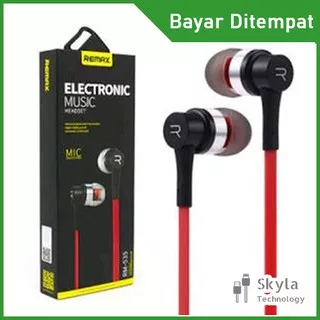 ST - Remax Earphone RM-535 Handsfree Pouch Carry