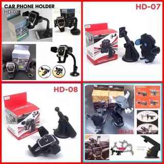 MM - CAR HOLDER MOBIL AC HD 07 / HD 08 / HD 12 / HD 13 HOLDER MOBIL KACA