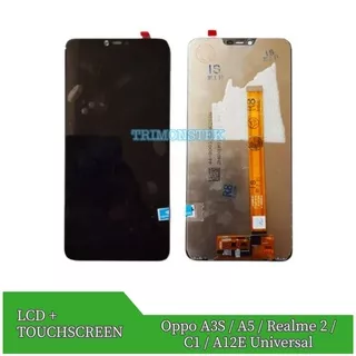 Lcd + Touchscreen Oppo A3S / A5 / Realme 2 / C1 / A12E Universal