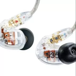 SHURE SE535 Sound Isolating Earphone - transparan