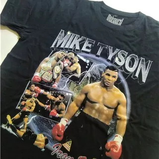 MIKE TYSON BOOTLEG VINTAGE TEE | MIKE TYSON RAP TEE | KAOS BUILTUP RETRO | KAOS MIKE TYSON