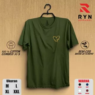 Kaos Rohani Logo Salib Love Vatican Jesus Kristen Christian Gereja Kaos Baju Natal Tshirt Premium Kaos Pria wanita R2 GOLD