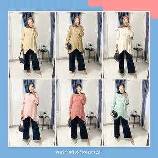 Sonia Tunic | Kemeja Tunik Asimetris Wanita