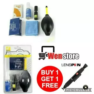 NIKON CLEANING KIT PEMBERSIH CAMERA LENSA HP LCD LAPTOP MONITOR Cf~1841