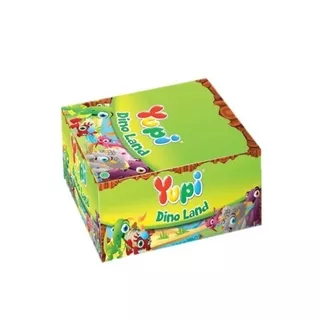 Permen Yupi Dino Land Box Isi 24Pcs 24 Pcs