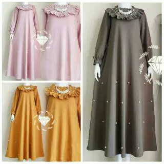 Maxi Maxy Dress Longdress Moscrepe Yovita Mutiara