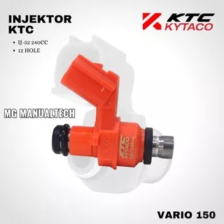 injector injektor Vario 125 150 Cbr 150 Cb150 beat fi Crf 12 hole 240cc Ktc kytaco