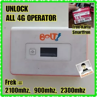 BOLT ORION MV1 UNLOCK ALL OPERATOR 4G DI FREK 900MHZ 2100MHZ 2300MHZ