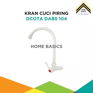 Kran Cuci Piring Plastik Dcota DABS 104 / Kran Angsa / Kran Dapur Tembok / Keran BCP