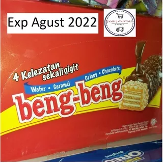 Beng Beng Chocolate Wafer - box isi 20 pcs - 1 dus