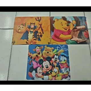 Mouse pad alas mouse karakter