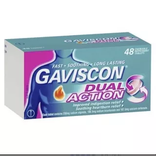 Gaviscon Dual Action 48 Tablets / Gaviscon Double Action 48 Tablets