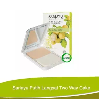 Sariayu Putih Langsat Two Way Cake