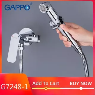 GAPPO brass Bidets bathroom  Plastic  hand shower   toilet sprayer hygienic shower bidet tap wall mounted bidet faucets