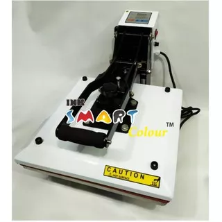 Mesin Press Kaos 38x38 Silver Press Baju Heat Press 38 x 38 CM 900 Watt