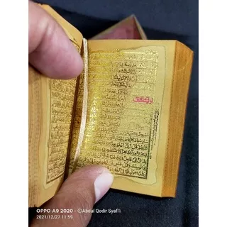 Stambul Qur`an Tinta Emas 30juz Bisa Buat Azimat Dan Ngaji