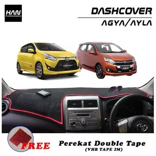 Han Cover Dashboard Mobil Daihatsu Ayla / Toyota Agya Cover Pelindung Dasbor Mobil