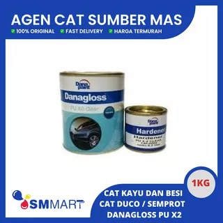 CAT DUCO DANAGLOSS CLEAR PU X2 + HARDENER 1 KG