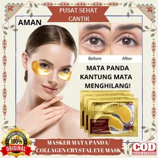Collagen Crystal Eye Mask - Gold Eye Masker Mata Masker Mata Collagen Crystal Eye Mask ORIGINAL / Masker Mata Gold Collagen Emas