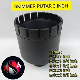 SKIMMER PUTAR 3 INCH / SKIMER KOLAM KOI / SKIMER PUTAR / FLOATING SKIMMER