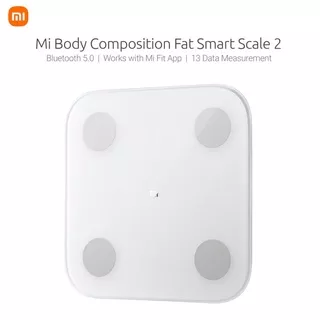 Xiaomi Mi Smart Scale 2 Timbangan Berat Badan Bluetooth LED Display Digital Kadar Lemak Original