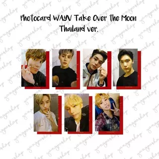 [READY / SET ALL MEMBER]  THAILAND WVIS TAKE OVER THE MOON THAILAND VER. PHOTOCARD FAN MADE UNOFFICIA WEISHENV V YANGPASHOP