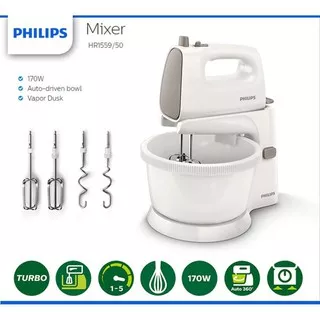 MIXER MURAH / STAND MIXER / MIXER PHILIPS HR 1559/50