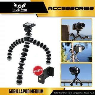 Gorilla Pod Medium Tripod + HOLDER U for smartphone / Gorillapod / gorilapod/ gorila pod