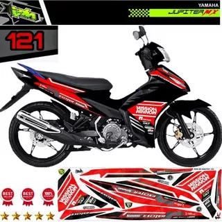 Decal Sticker Striping Variasi Jupiter Mx 135 New 2011-2016 - Jupiter Mx 135 New 5Speed - Jupiter Mx 2011 Keatas - NJMX | MISSION WINNOW | Yamaha Spark 135/Yamaha Exciter R 135/Yamaha LC 135/Yamaha Sniper 135/Yamaha CryptonX 135 ¹²¹