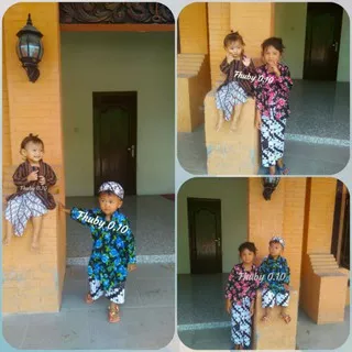 surjan kembang/Baju Surjan Kembang Anak/ Surjan Anak/Baju Adat Anak Jawa