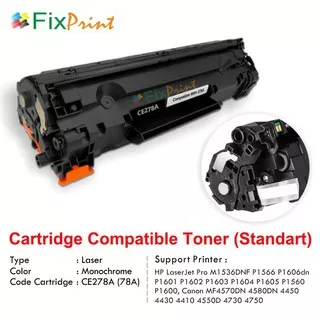 Cartridge Toner Compatible HP CE278A 78A Printer M1536DNF P1566 P1606dn P1601 P1602 P1603 1604 P1605