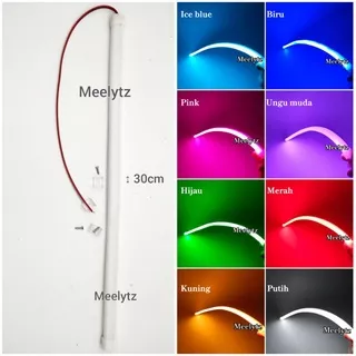 Grade A tidak bintik Lampu LED flexible alis 30cm LED alis motor