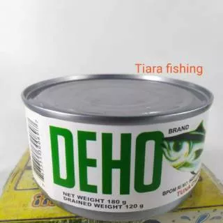 DEHO ikan tuna dalam minyak deho besar amisan umpan mancing halal